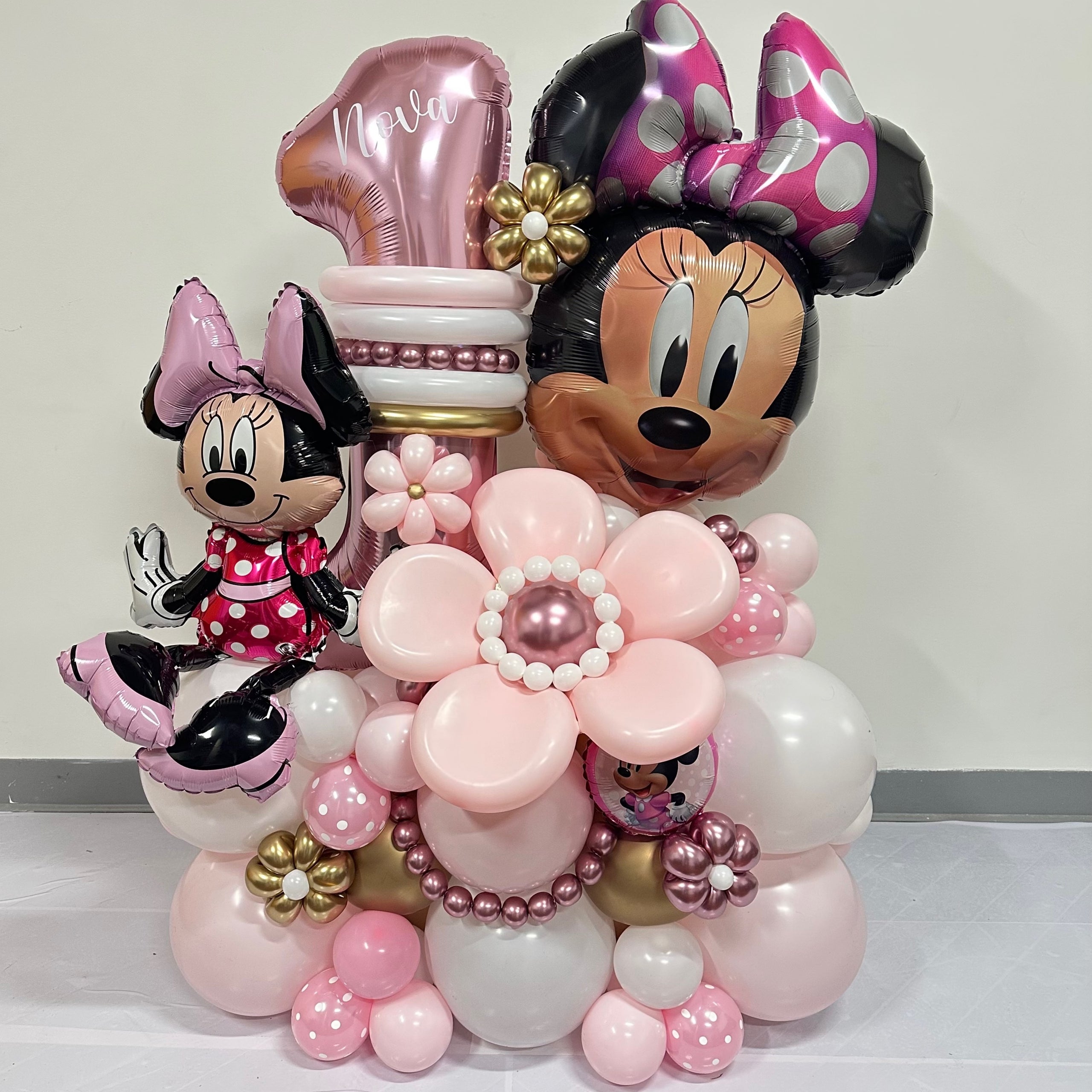 Bouquet de Globos Minnie Mouse 